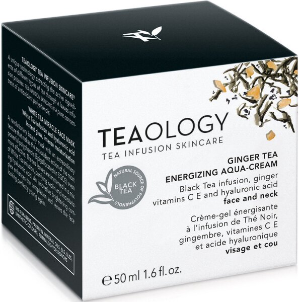 TEAOLOGY Ginger Tea Energizing Aqua-Cream Gesichtscreme