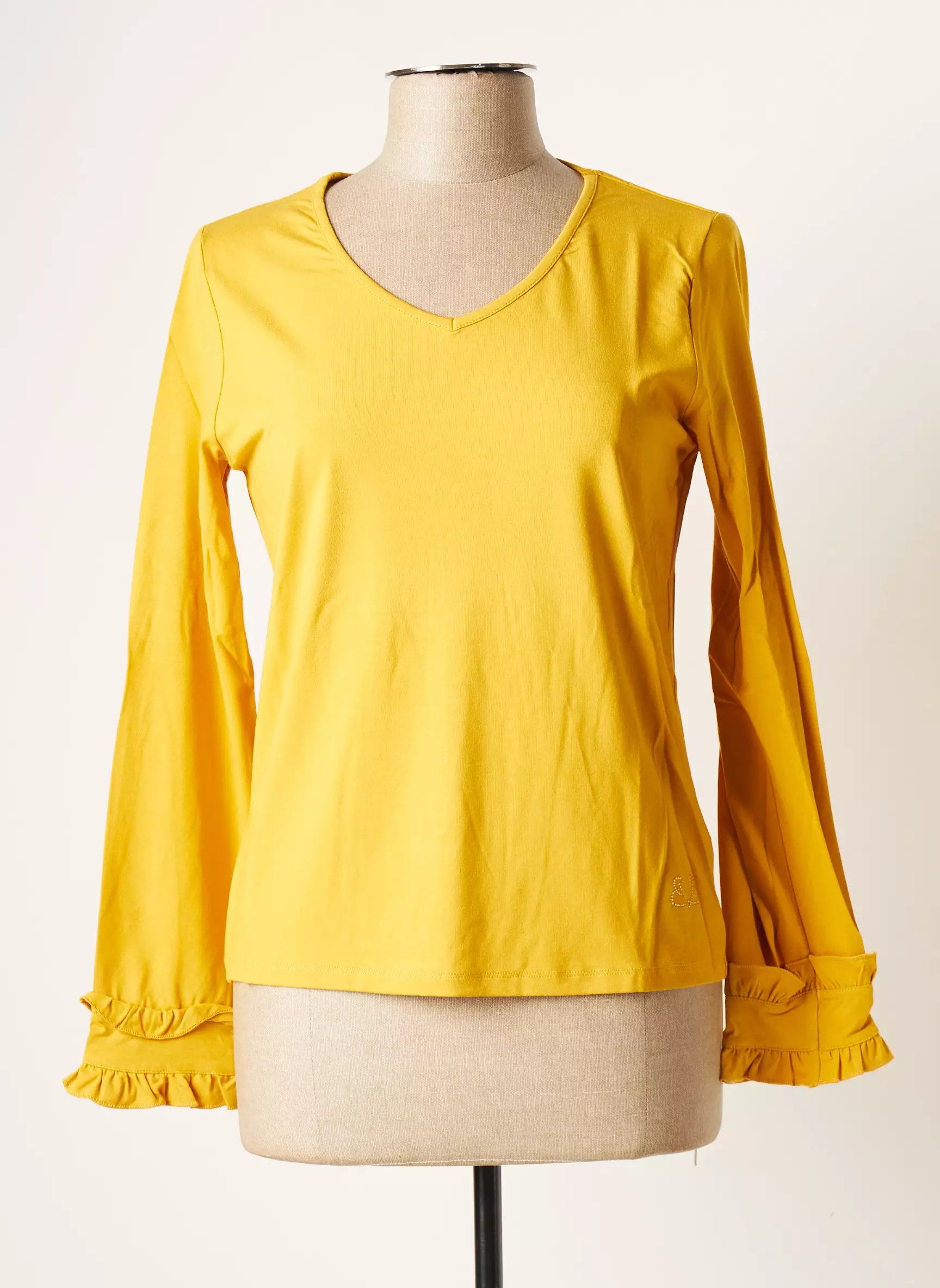 Paul Brial Polos Femme couleur jaune