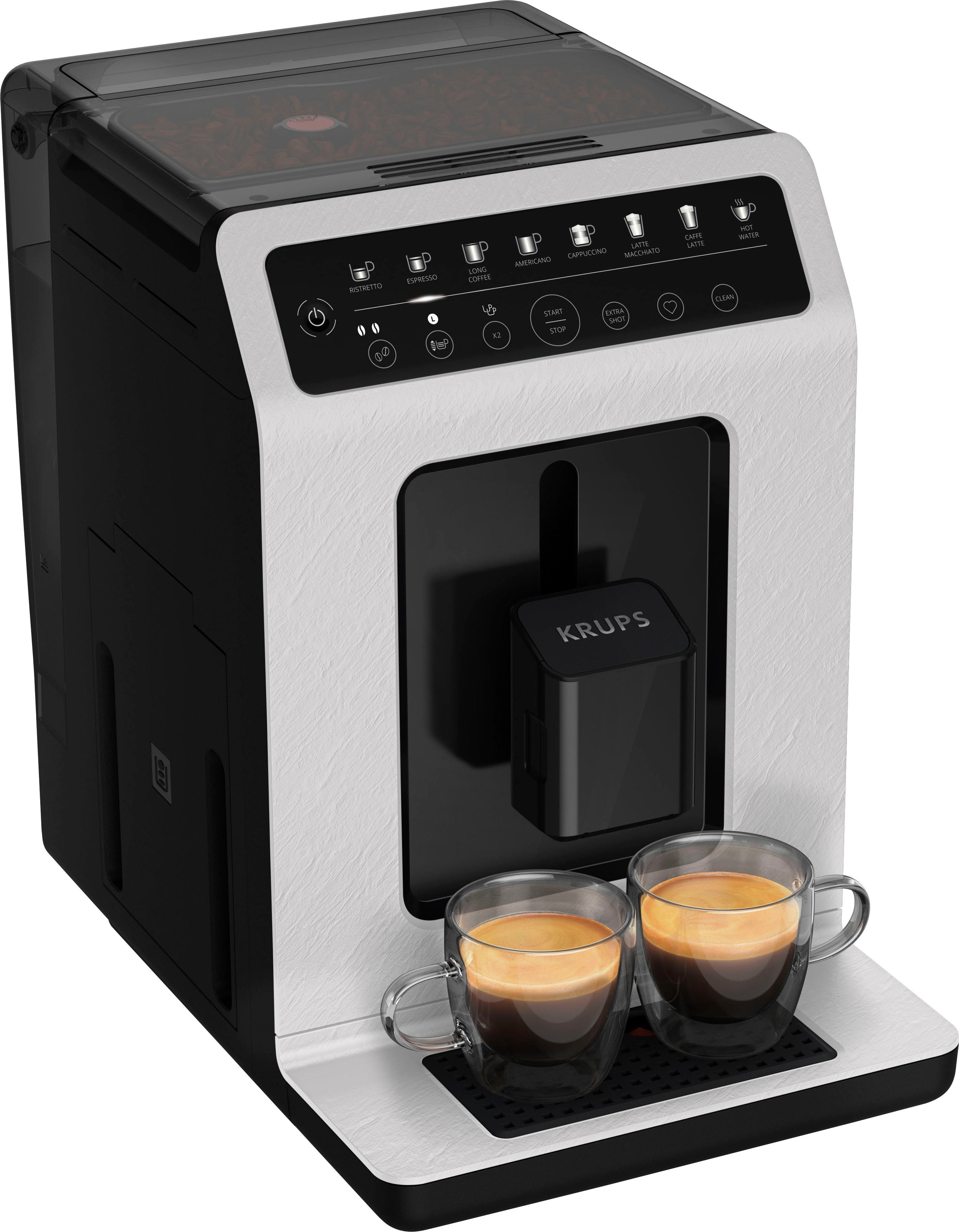 Krups Kaffeevollautomat EA897A Evidence ECOdesign, ökologisch, Touch-Steuerung