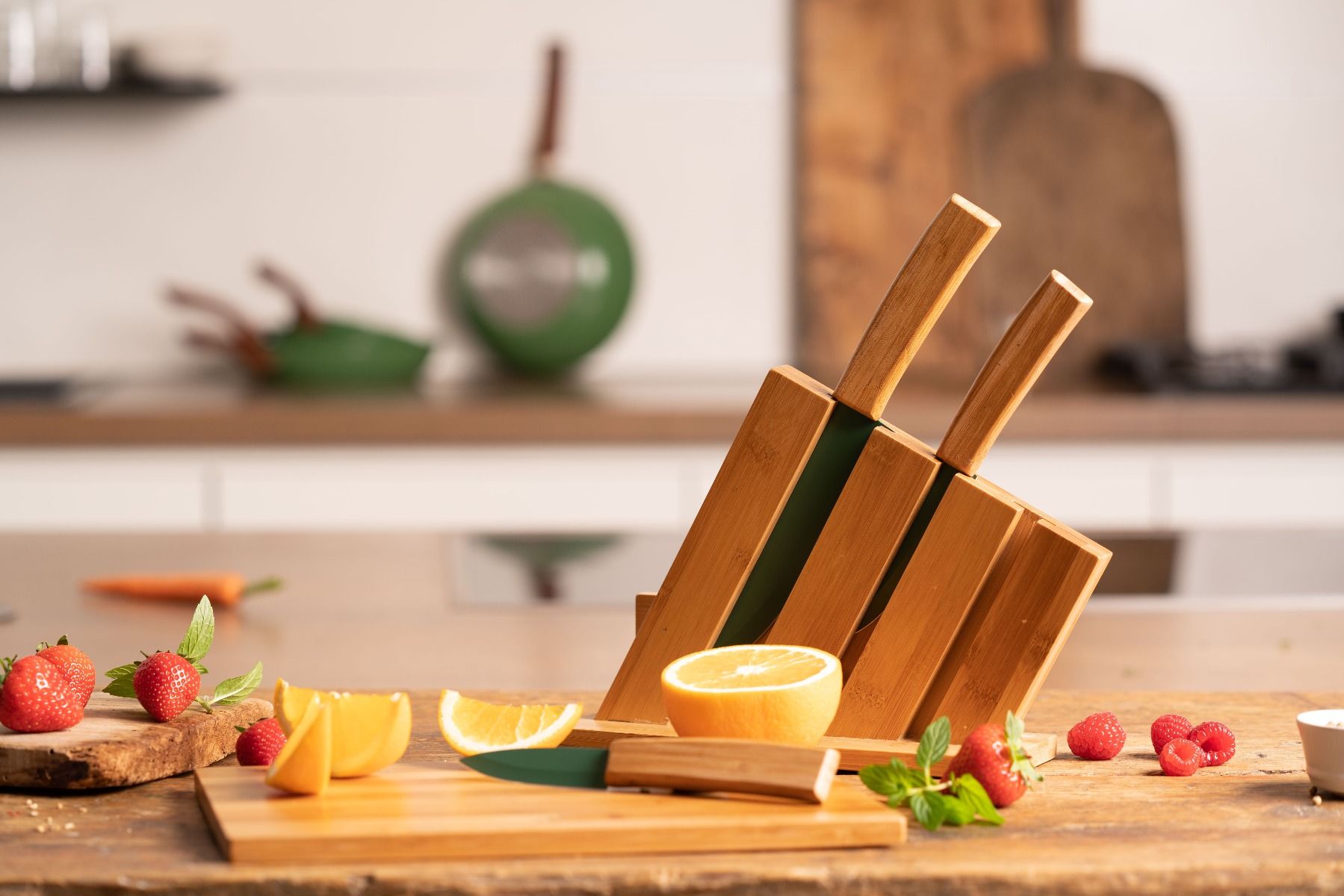 Just Vegan CeraVegan Eco 3-teiliges Messerset