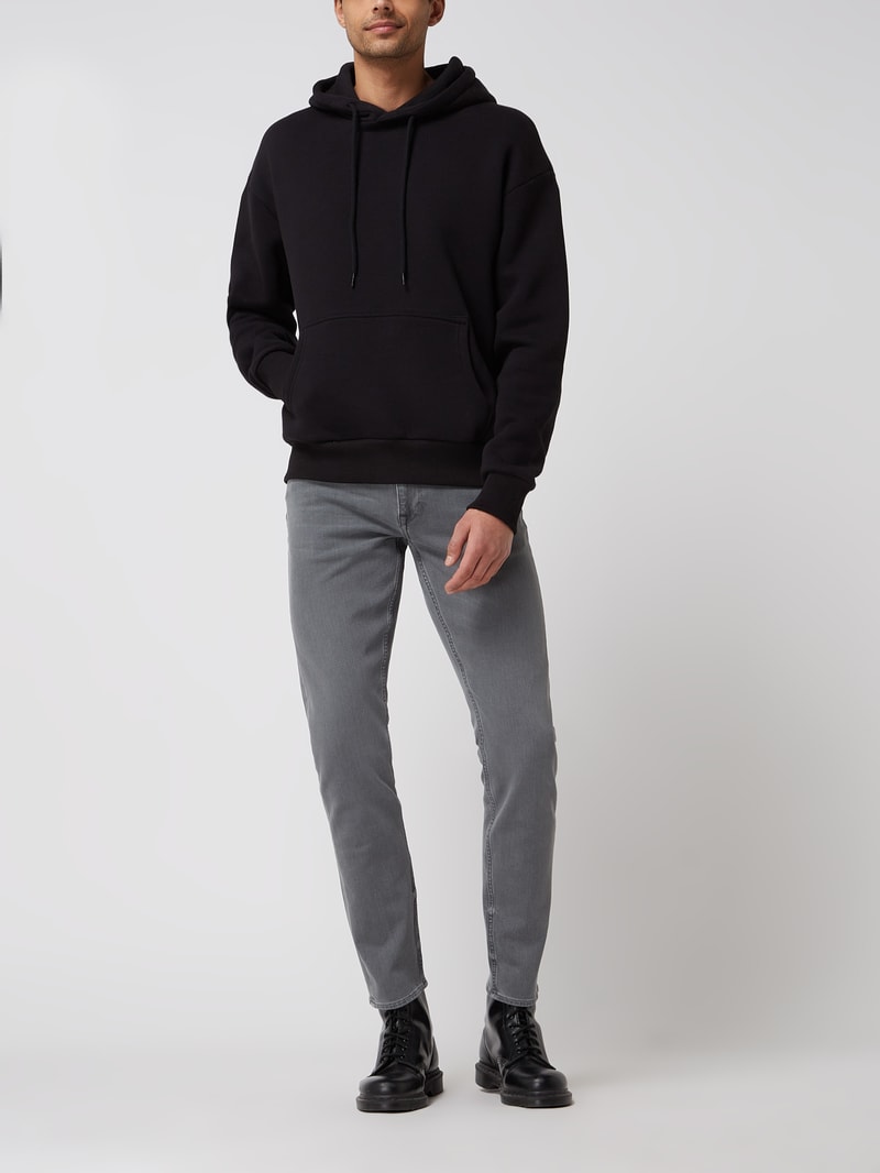 Extra Slim Fit Jeans mit Stretch-Anteil Modell 'Jaari' in mittelgrau