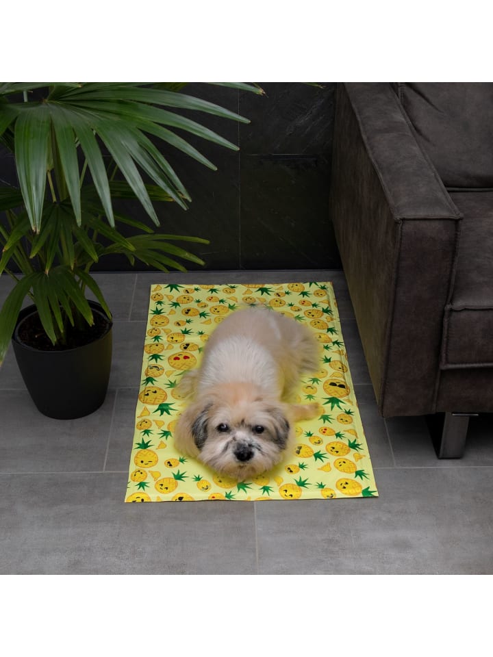 Intirilife Kühlmatte für Hunde und Katzen in Ananas günstig kaufen onesize
