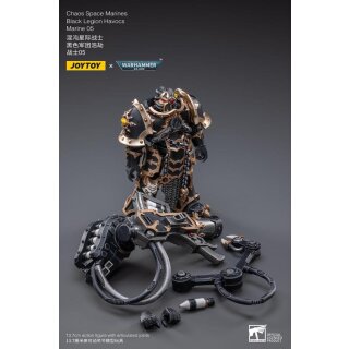 Warhammer 40k Actionfigur 1/18 Black Legion Havocs Marine 05 14 cm