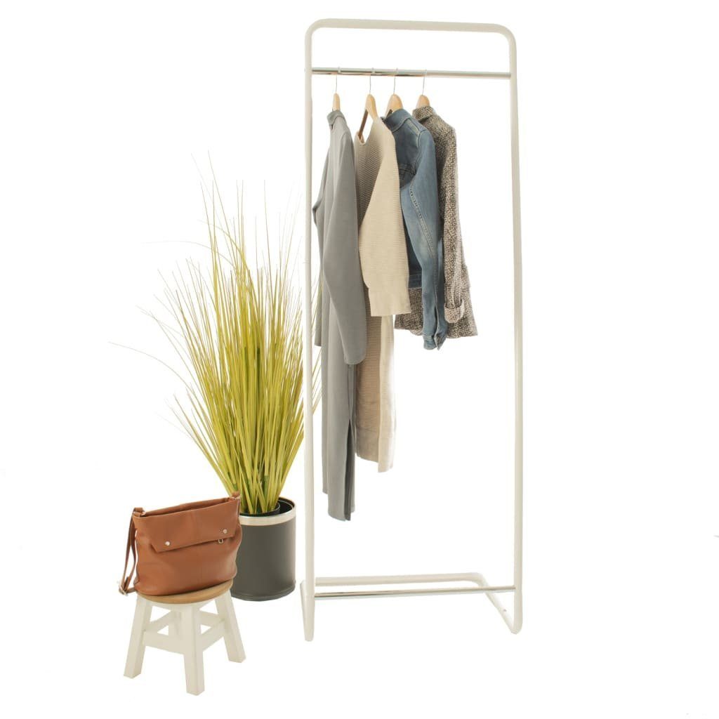 V-Part Stoffschrank Kleiderständer Weiß (1-St)