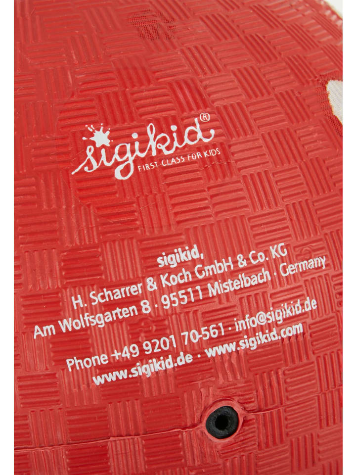Sigikid Outdoorball Kautschuk-Ball in rot günstig kaufen onesize