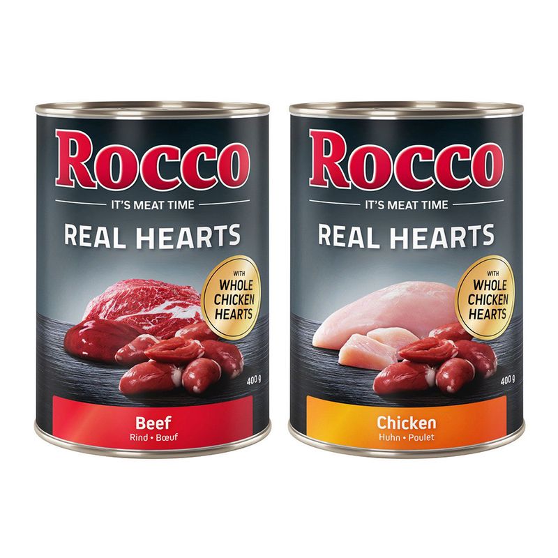 Rocco Real Hearts 12 x 400 g zu TOP-Preisen % bei bitiba.de
