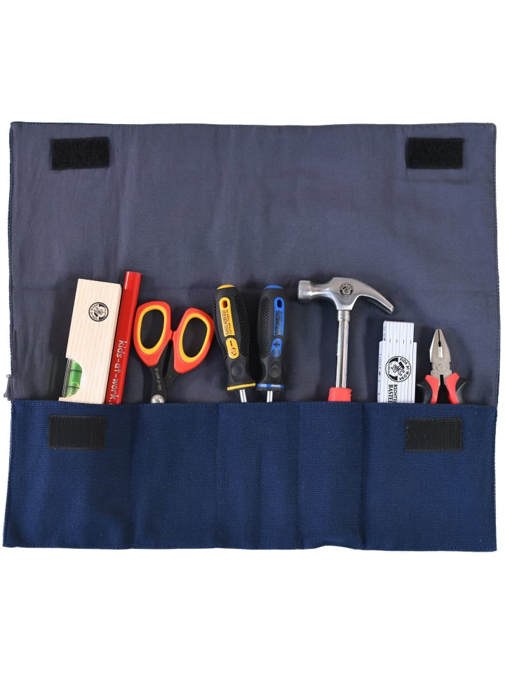 Corvus Werkzeugrolle 5 Fächer bestückt Set in blau günstig kaufen onesize