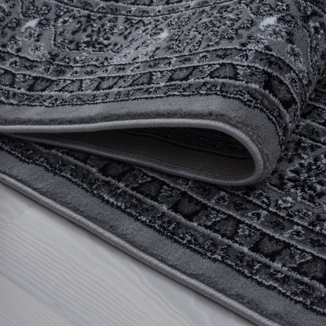 Ayyildiz Teppich, MARRAKESH 0207, GREY, 240 x 340 cm