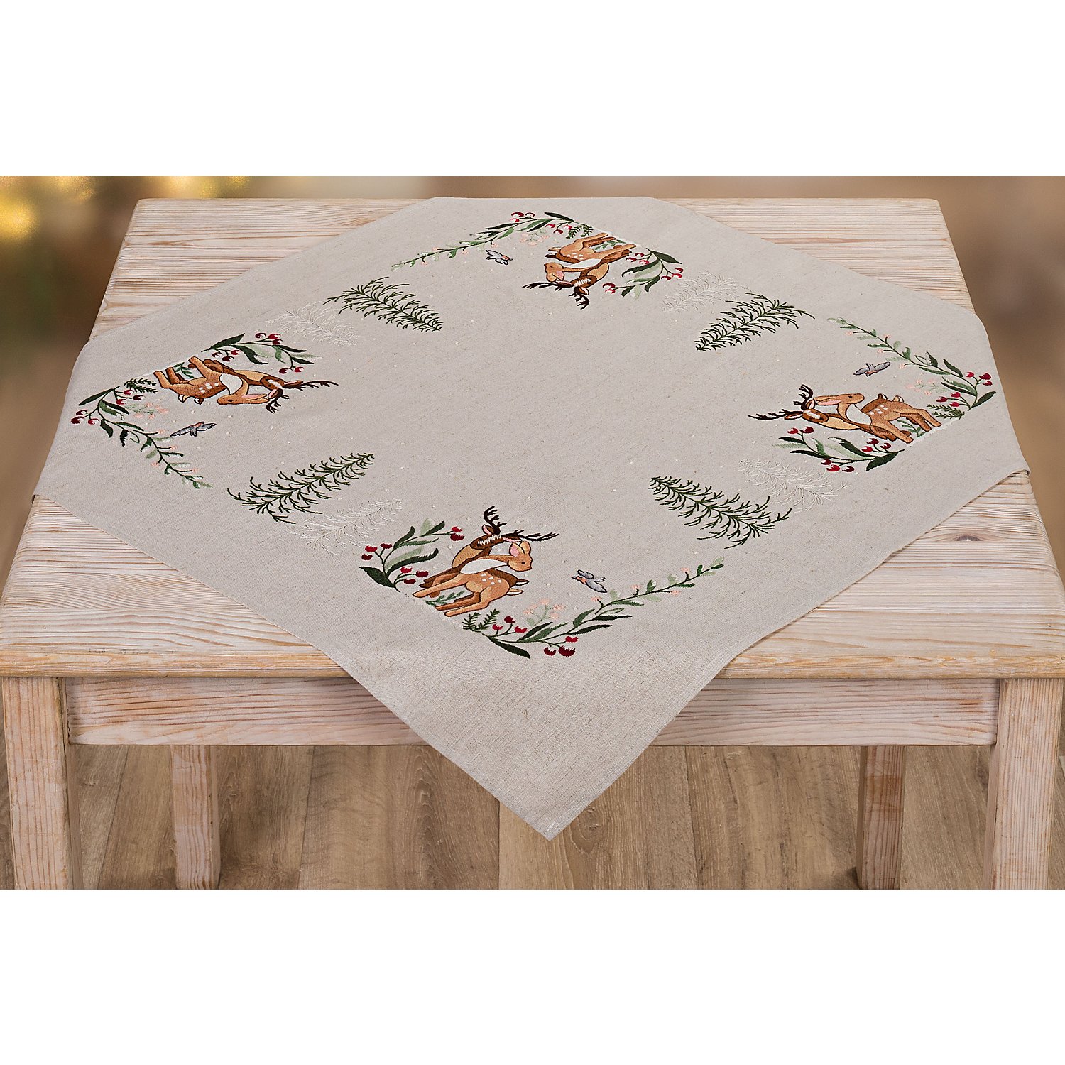 Stickmitteldecke 