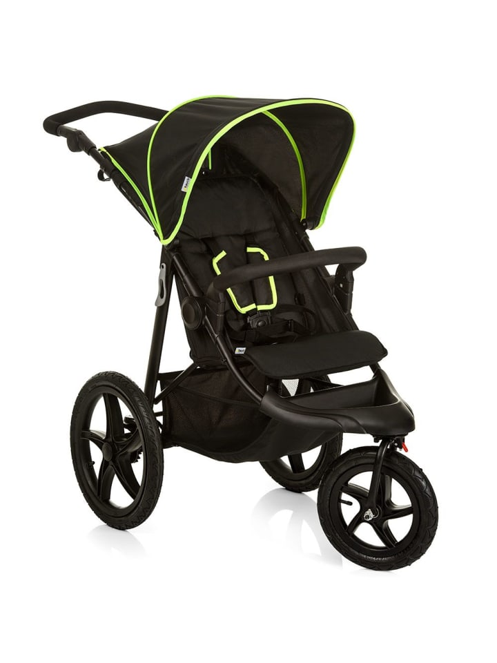Hauck Sportwagen Runner mit Luftreifen - Black Neon Yellow in schwarz,gruen günstig kaufen onesize