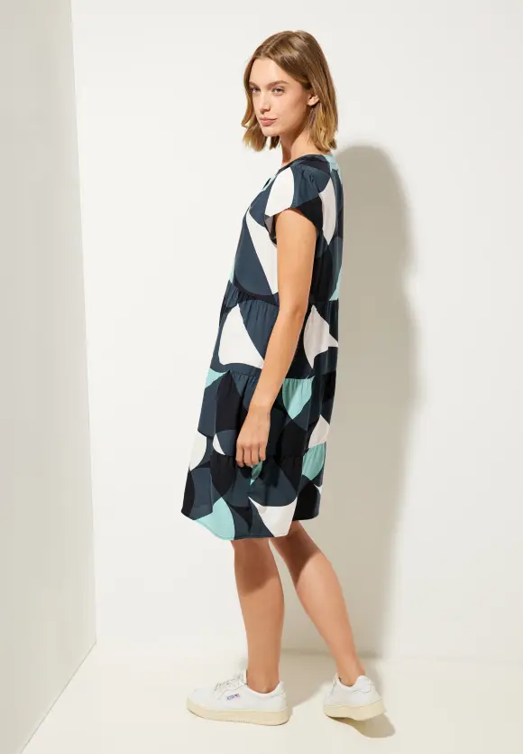 Street One Viskose Kleid mit Print