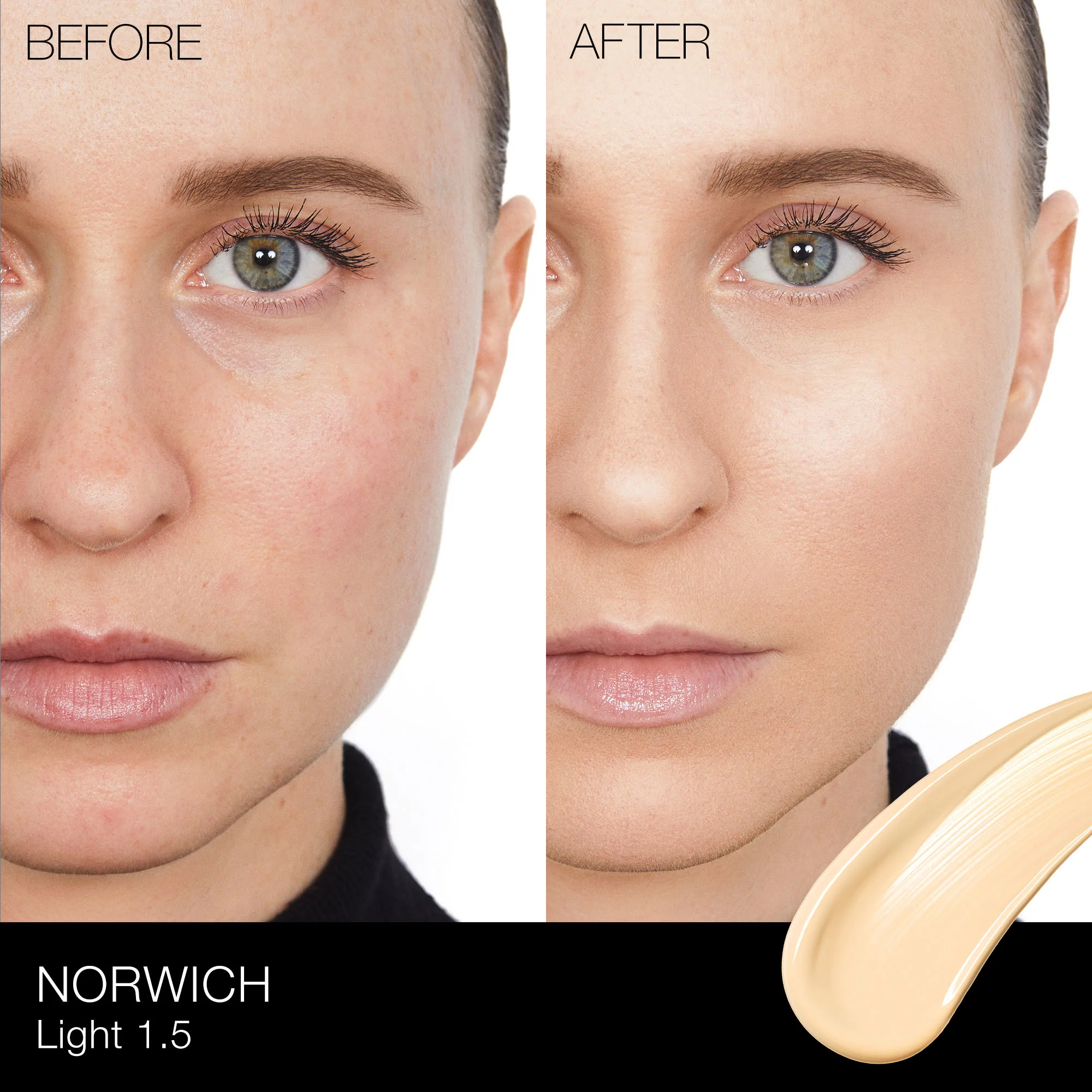 Crema hidratante con color PURE RADIANT SPF30/PA+++ - Base de maquillaje en crema, crema facial hidratante con color