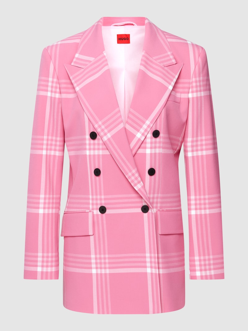 Blazer mit Allover-Muster Modell 'Amalisa' in pink
