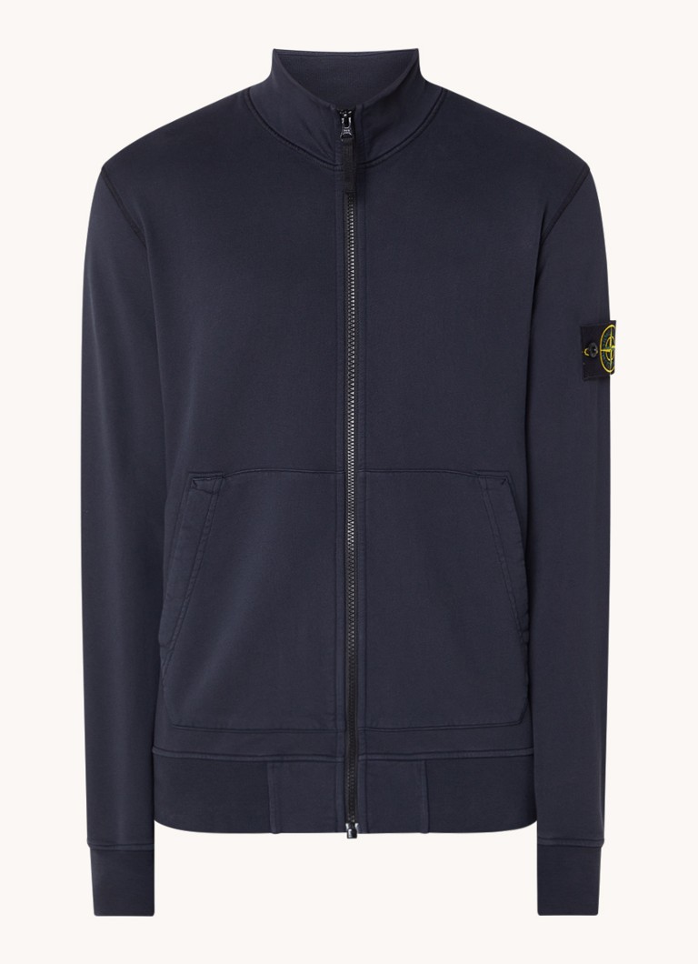 Stone Island 64351 dukserica s logom i bočnim džepovima