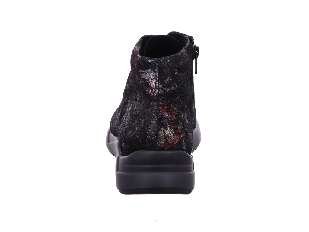 SEMLER Schnür-Stiefeletten schwarz FLORES