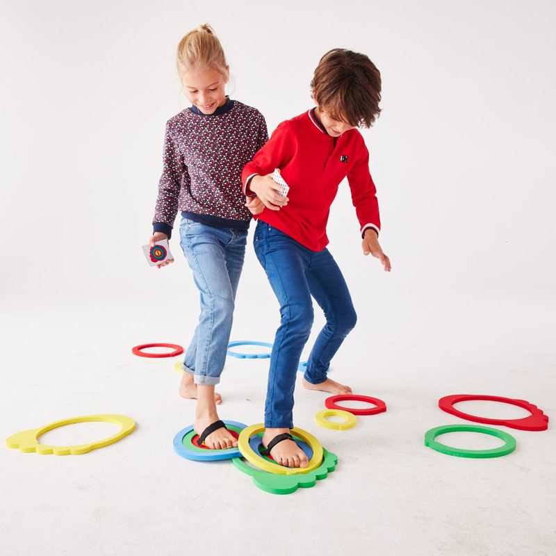 Jeu de pieds géants en mousse Oxybul