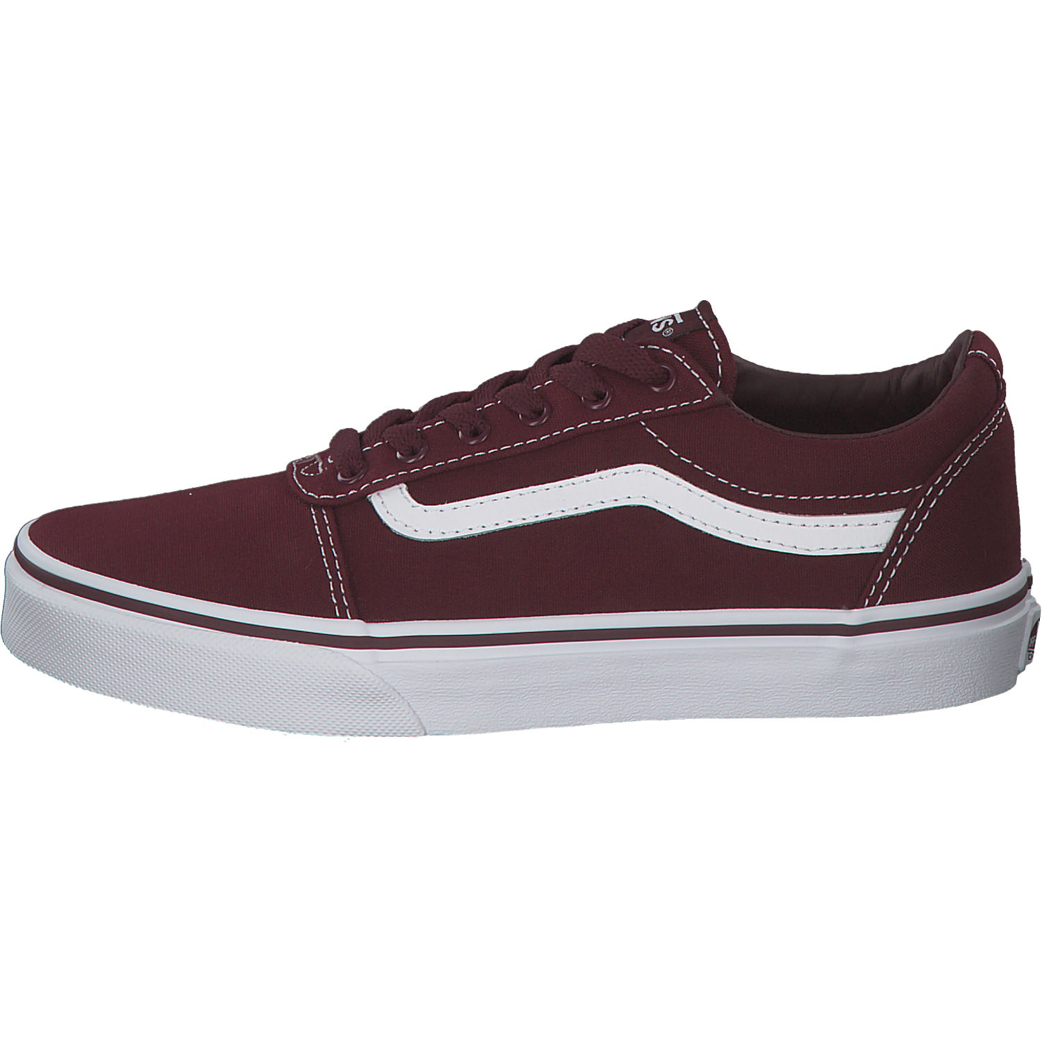 Vans YT Ward VN0A38J9, Sneakers Low, Kinder, Rot (Port Royale/White)