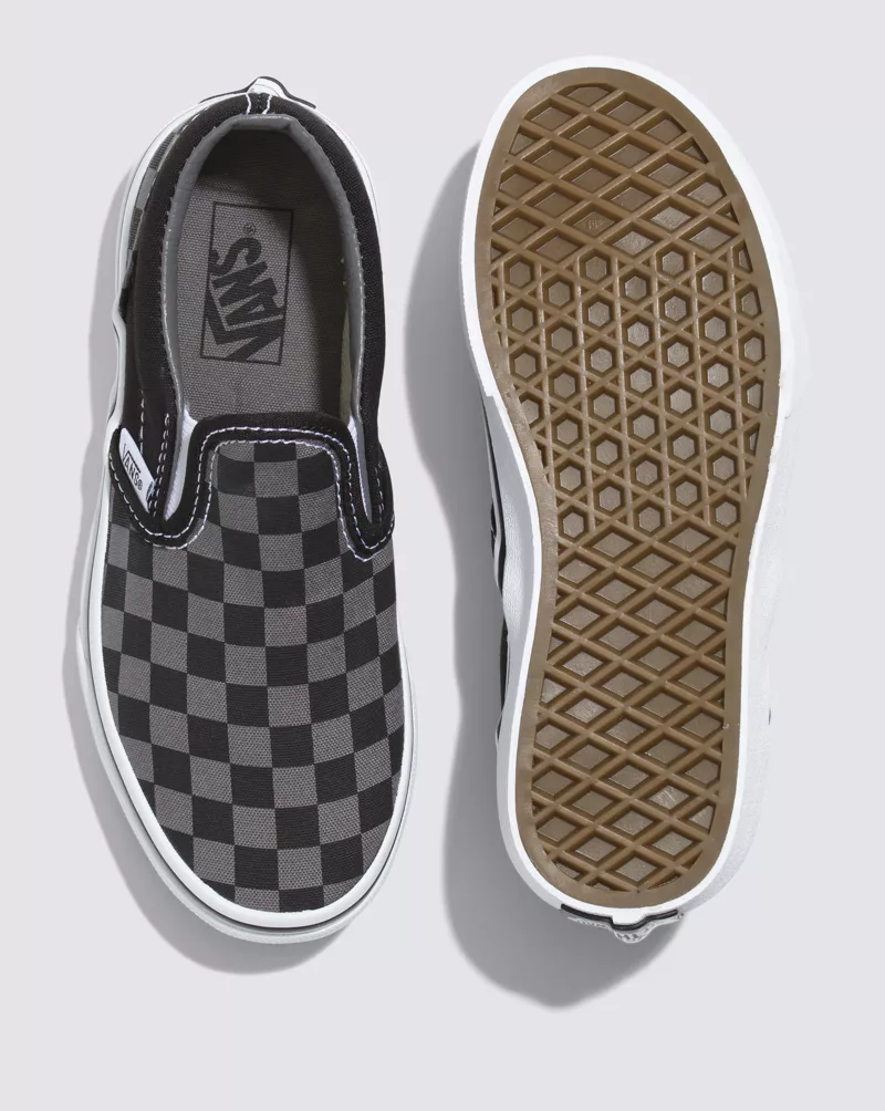 Kids Classic Slip-On Checkerboard Shoe
