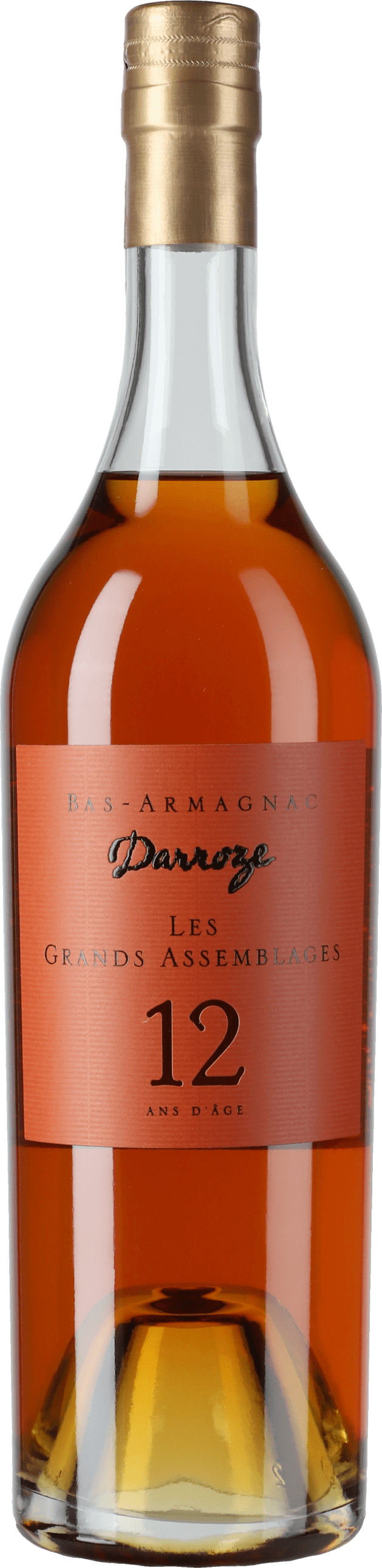 Francis Darroze: Armagnac Les Grands Assemblages 12 Jahre Bas-Armagnac