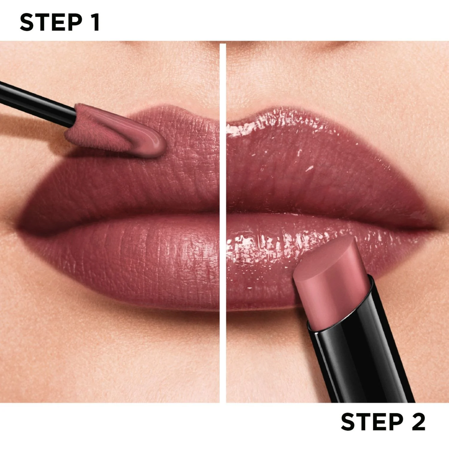 Infaillible Lips 2 Step 24H - Glänzender Lippenstift, Lippenstift