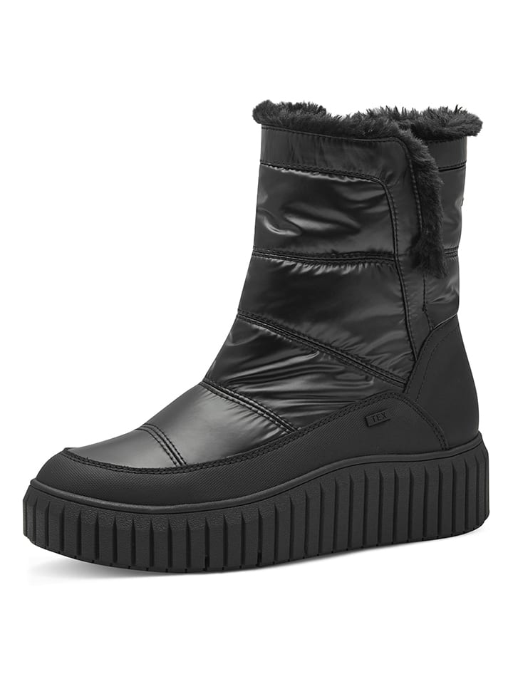 s.Oliver Winterboots in Schwarz günstig kaufen