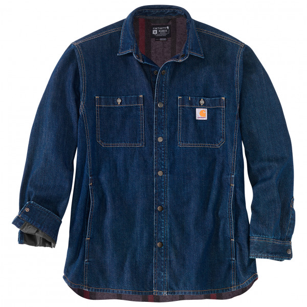 Carhartt - Denim Fleece Lined Snap Front Shirt - Hemd