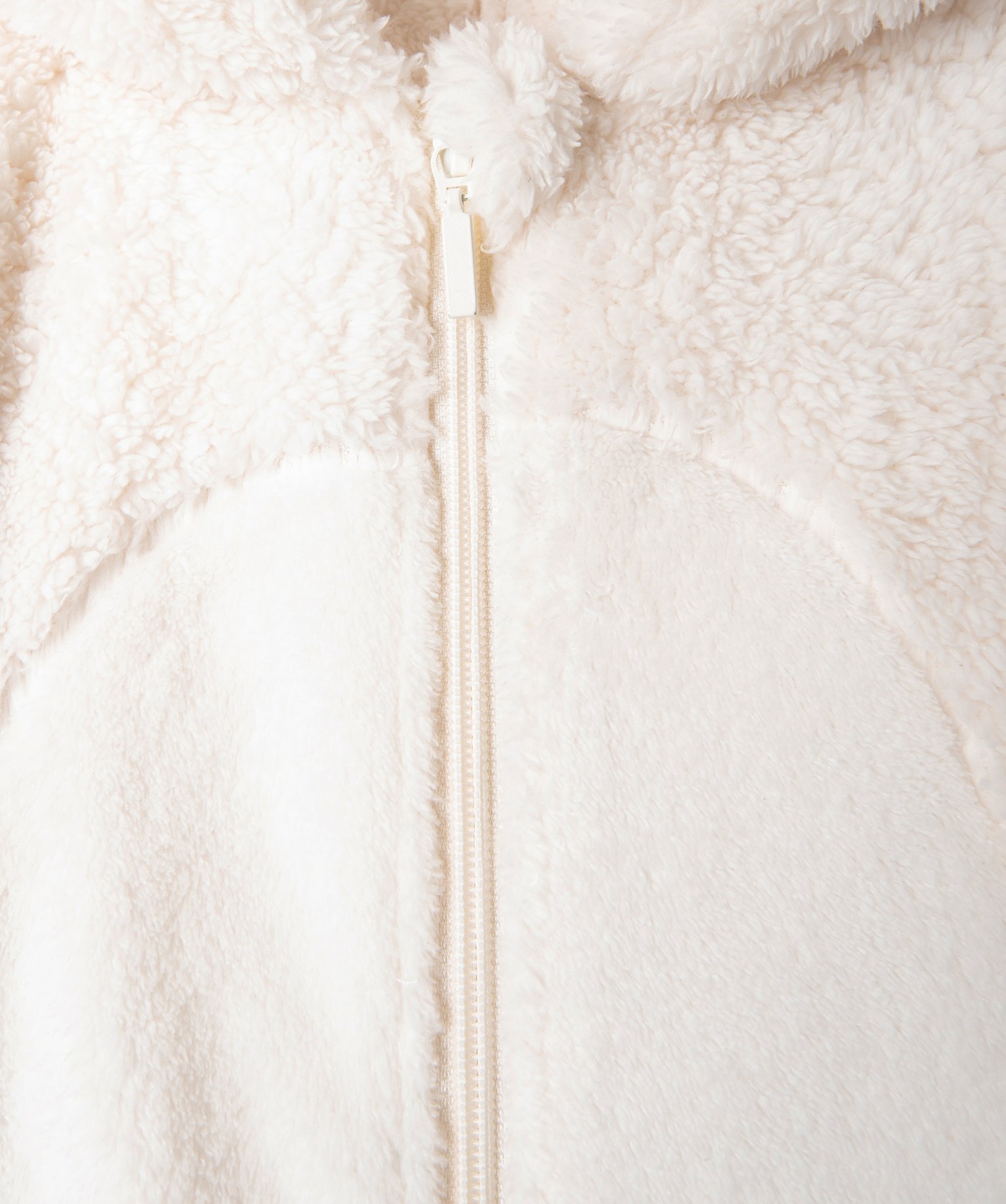 Combinaison pyjama fille avec capuche à motif lama blanc | GEMO