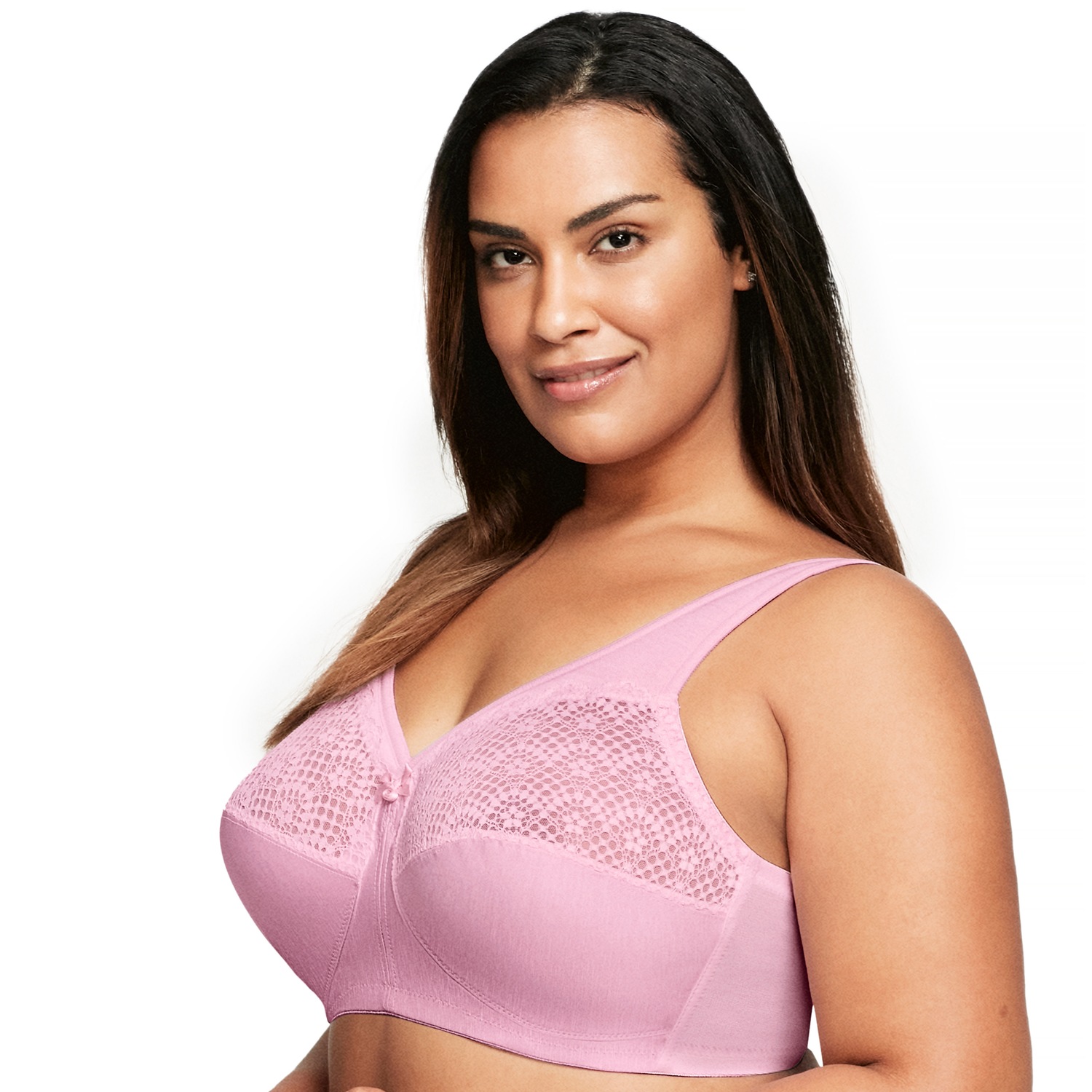 Atmungsaktiver MagicLift-BH - Pink meliert