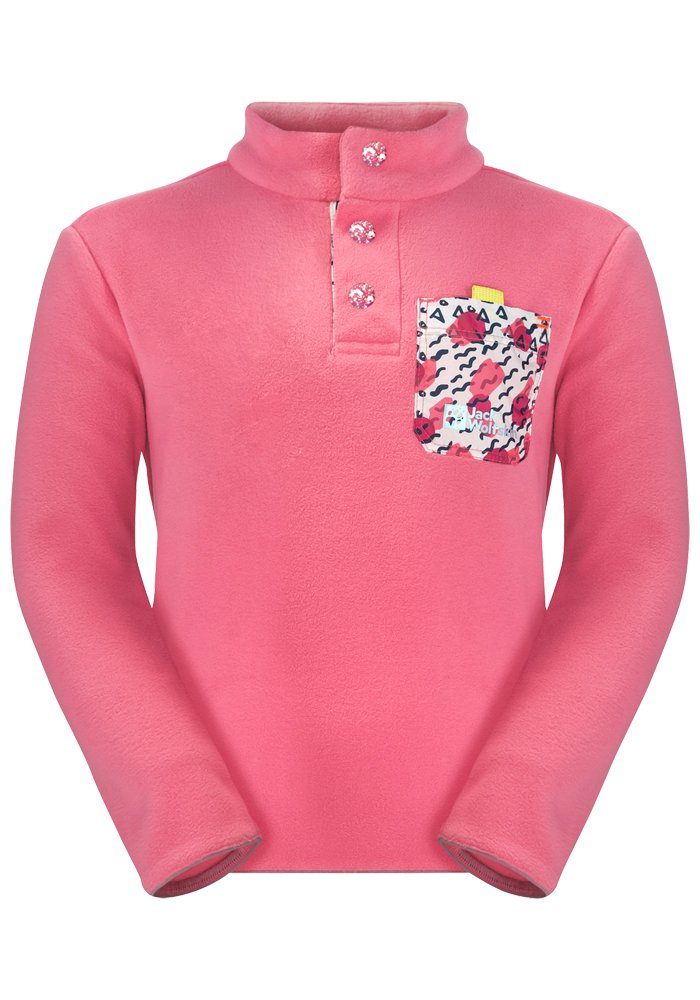 Jack Wolfskin Troyer VILLI BUTTON FLEECE K