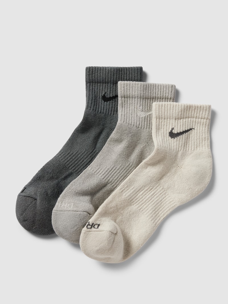 Socken im 3er-Pack in dunkelgrau