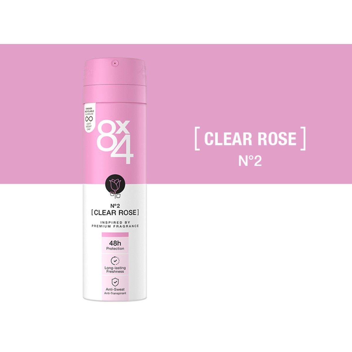 Spray No.2 Clear Rose