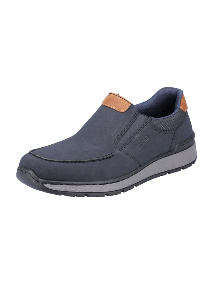 rieker Komfort Slipper in Blau günstig kaufen