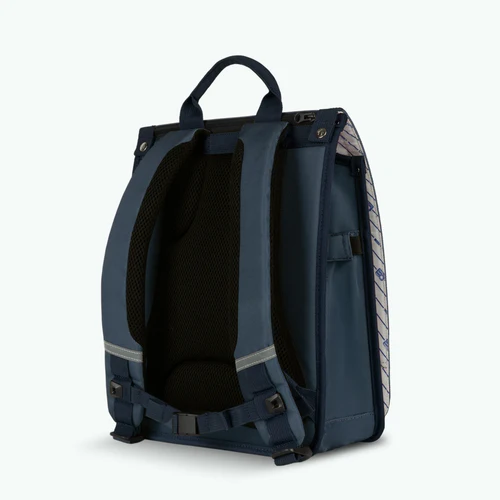 Discover Large Reykjavik navy blue schoolbag