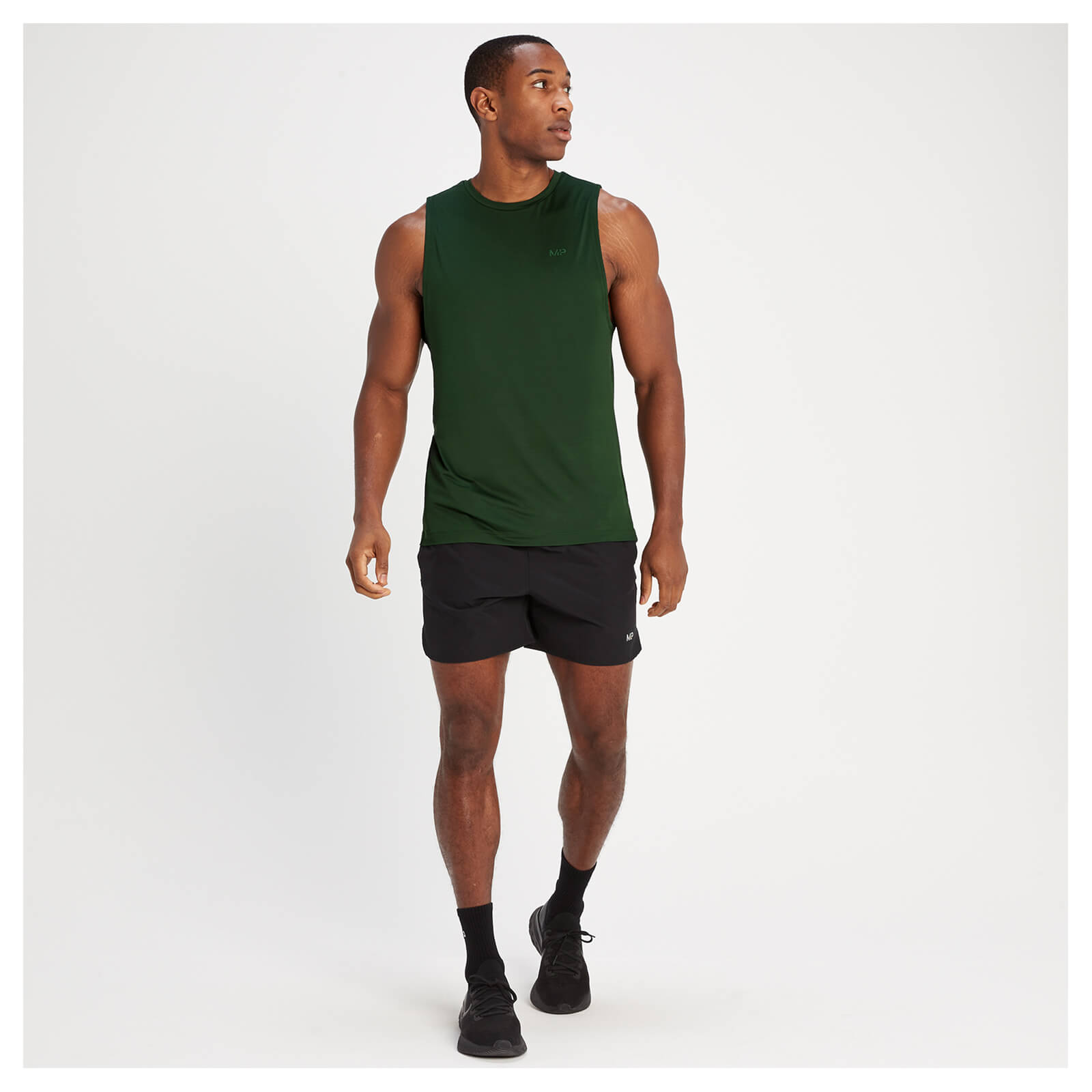 Débardeur MP Training Ultra pour hommes – Vert sapin