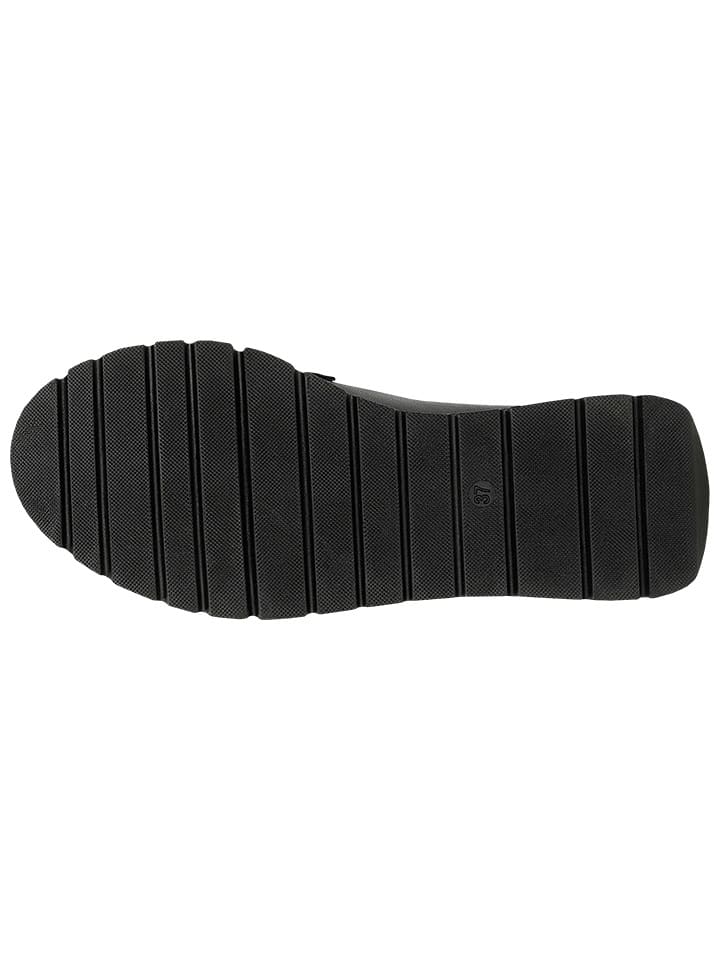Wojas Leder-Slipper in Schwarz günstig kaufen