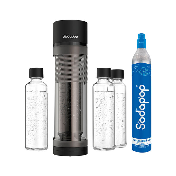 Wassersprudler Logan, inkl. CO2 Zylinder, 5-tlg.