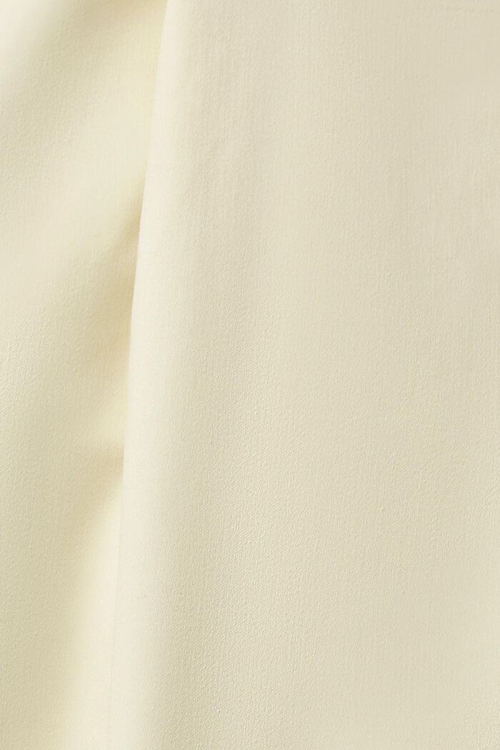 High-Rise-Hose im Slim Fit aus Kunstleder