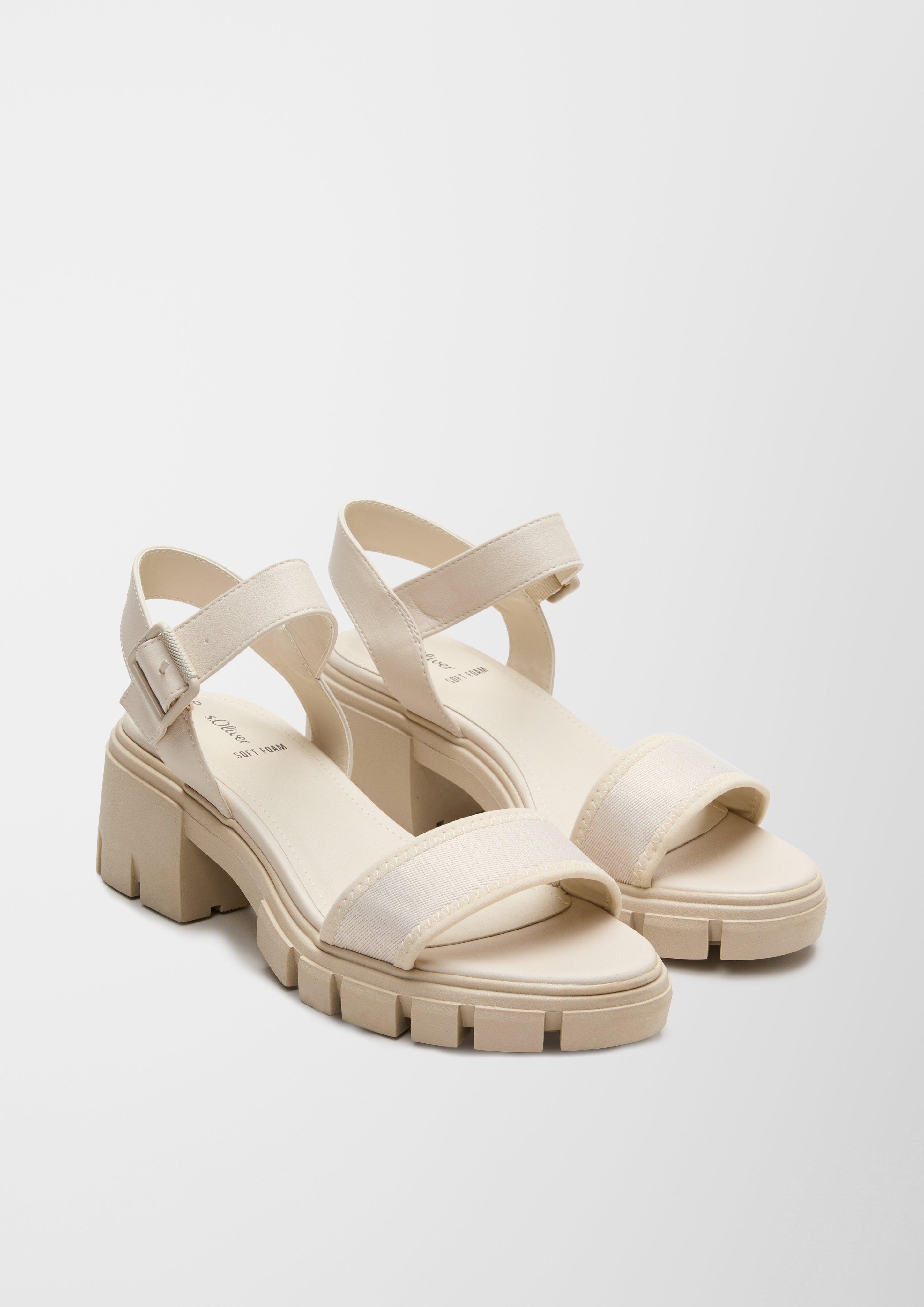 Sandalen mit Ziernaht  6007709-462