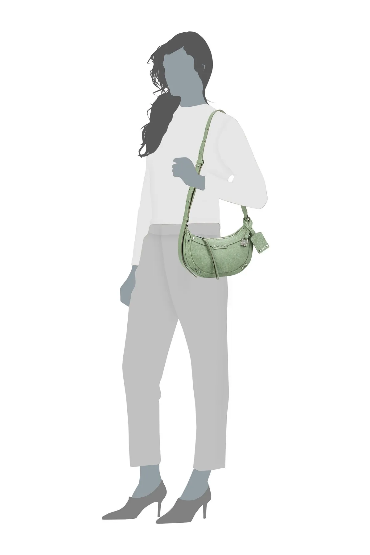 BOSS  Schultertasche Ivy Small Hobo Bag