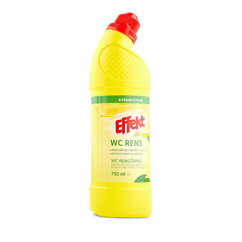 Effekt WC rens 750 ml, sitron Effekt