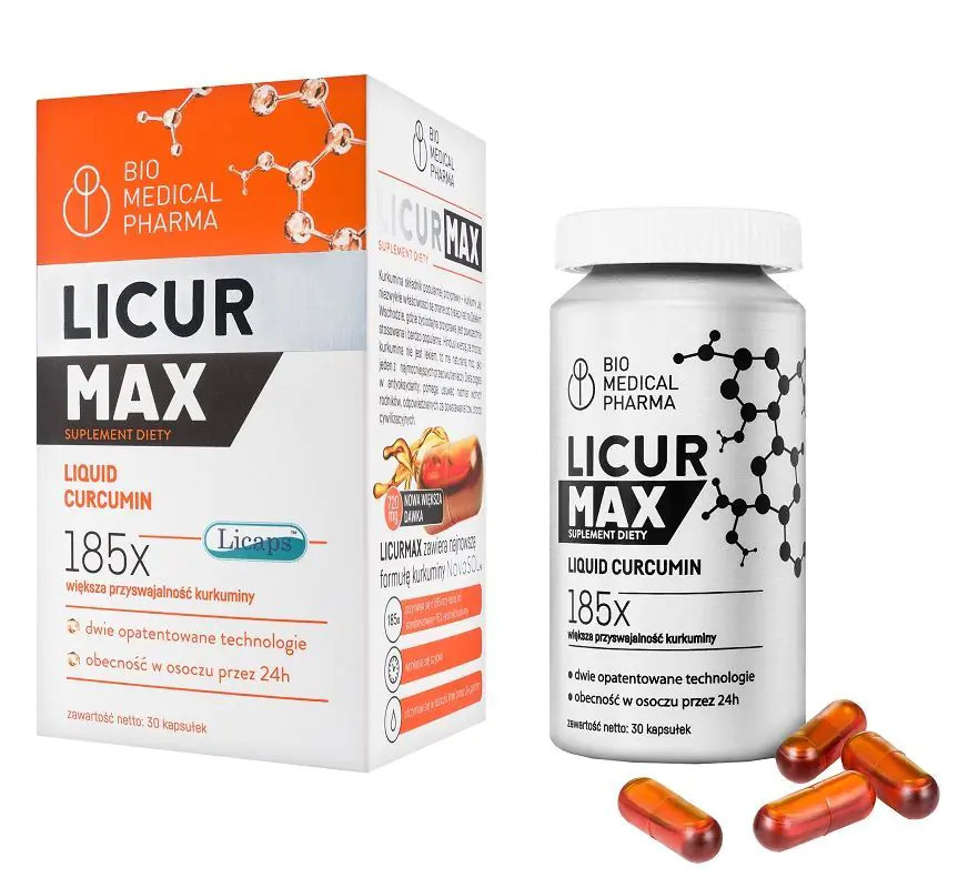 Licur Max Συμπλήρωμα διατροφής, 30 κάψουλες.