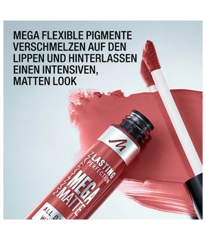 Manhattan Lasting Perfection Mega Matte Liquid LipMake-up Liquid Lipstick-7 ml