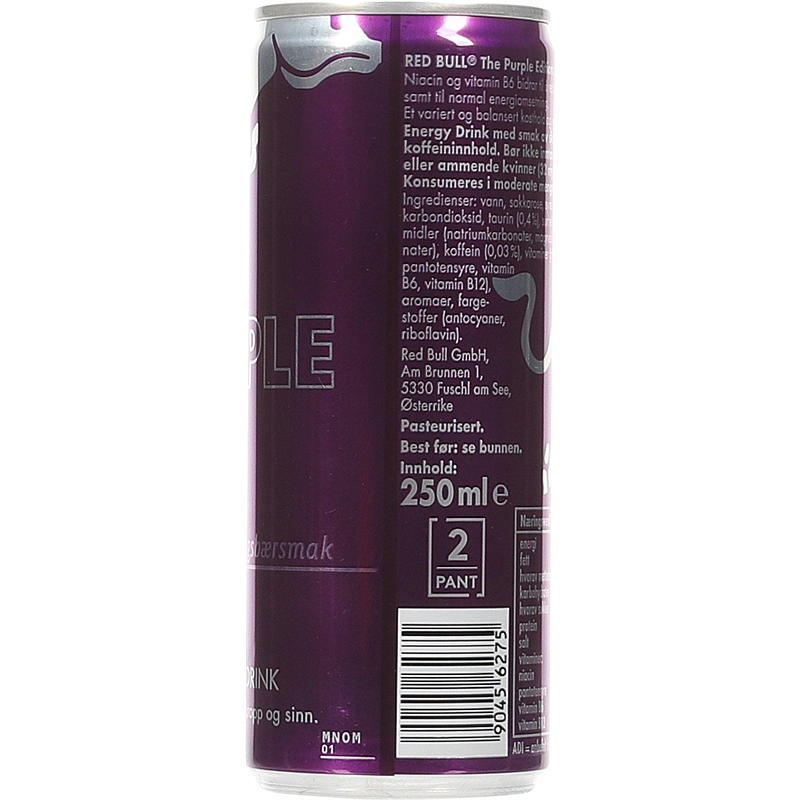 Red bull Red Bull 250 ml Purple edition