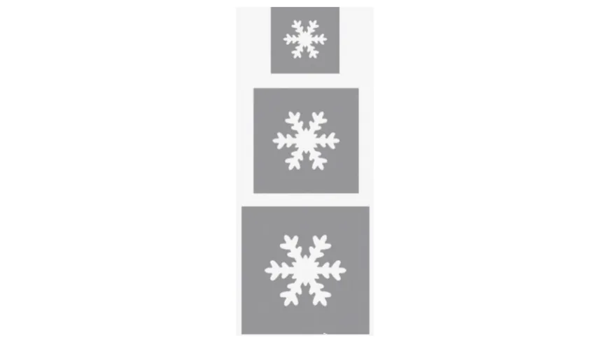 Rayher Motivstanzer-Set Schneeflocken