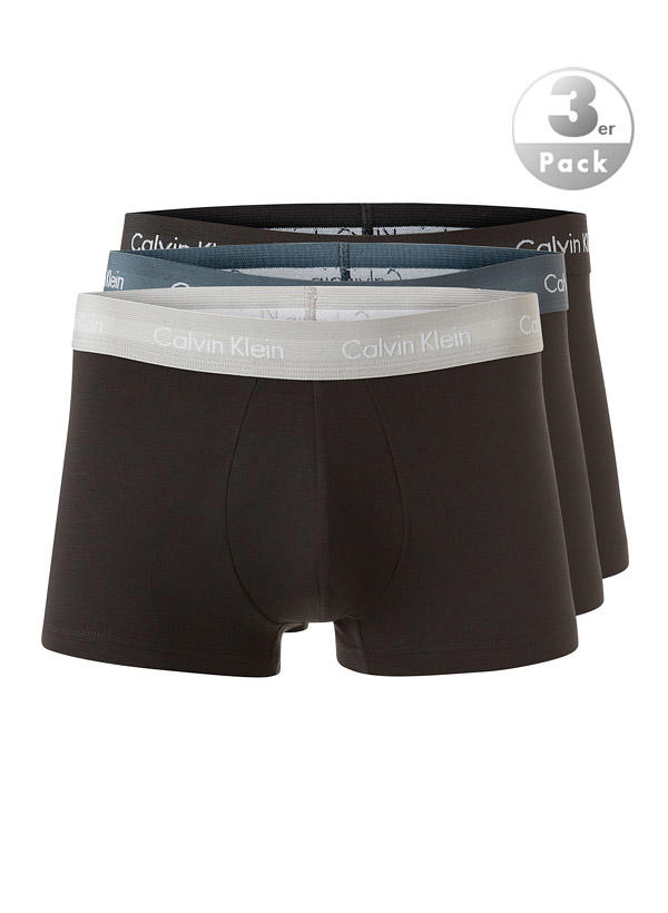 Calvin Klein Underwear, Trunks, Baumwoll-Stretch, schwarz