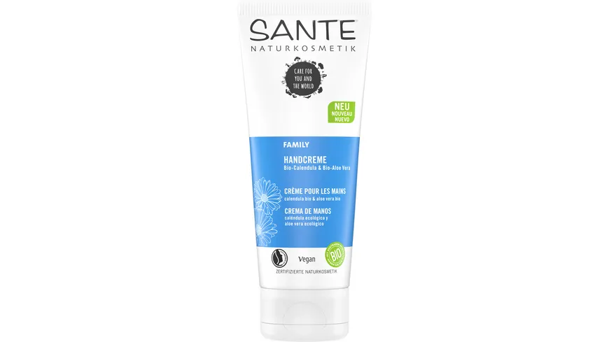 SANTE Family Hand Cream Organic Calendula & Organic Aloe Vera 100 ml