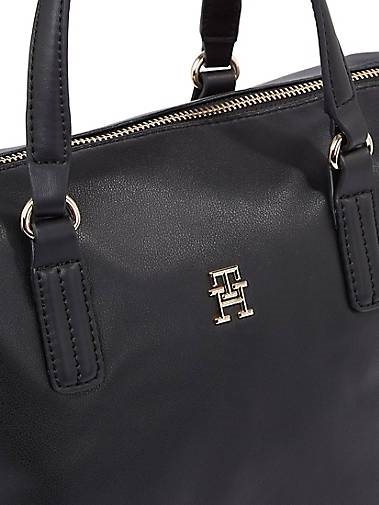 TOMMY HILFIGER Damen Henkeltasche POPPY PLUS SMALL TOTE