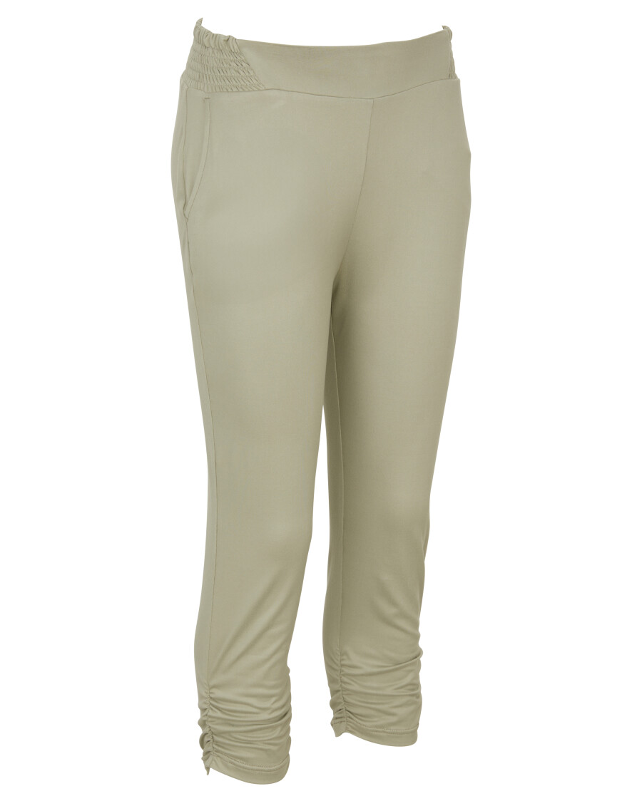 Hellgrüne Pull-on-Hose
