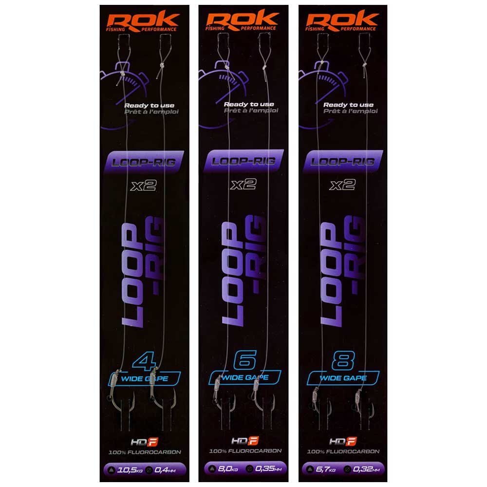 Aparejo Rok Loop-Rig Wide Gape (x2)