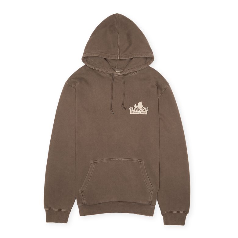 Gramicci Climbing Gear Hooded Sweatshirt brown pigment